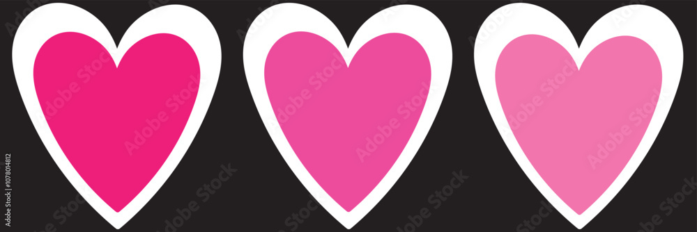 heart, love, romance, valentines Day heart vector, love symbol collection heart, love, romance, valentines Day heart vector, love symbol collection