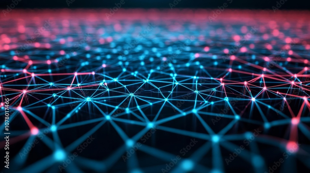 Diverse network grid, interconnected holographic pathways, cyber glow Diverse network grid, interconnected holographic pathways, cyber glow