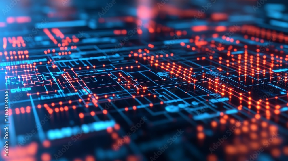Diverse neural circuits, advanced holographic flow, glowing data Diverse neural circuits, advanced holographic flow, glowing data