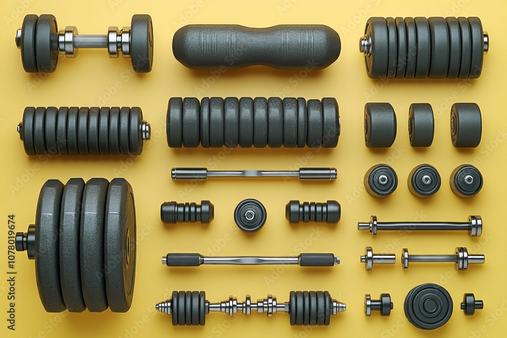 Fitness Equipment Still Life Fitness Equipment Still Life