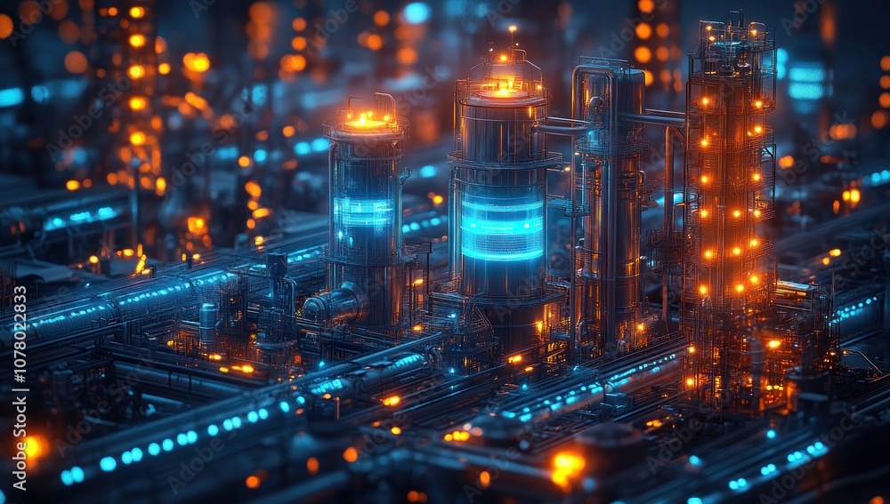 Futuristic Industrial Complex Futuristic Industrial Complex