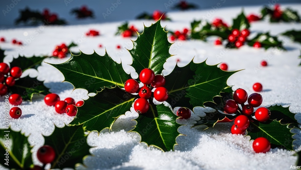 christmas holly and berries christmas holly and berries