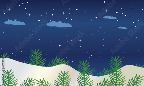 Wallpaper Mural Christmas holiday background. Christmas tree with ornaments, colorful Christmas lights. For Christmas and New Year cards, headers, party posters banners. Vector illustration. EPS 10 Torontodigital.ca