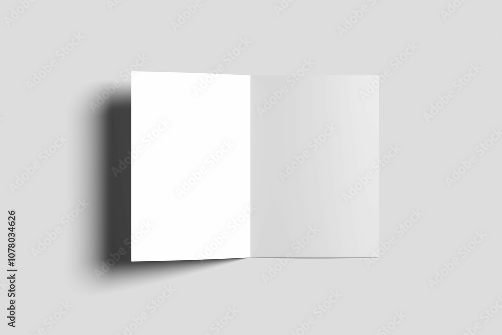 Blank A4/A5 Bifold brochure mockup Vol. II Blank A4/A5 Bifold brochure mockup Vol. II