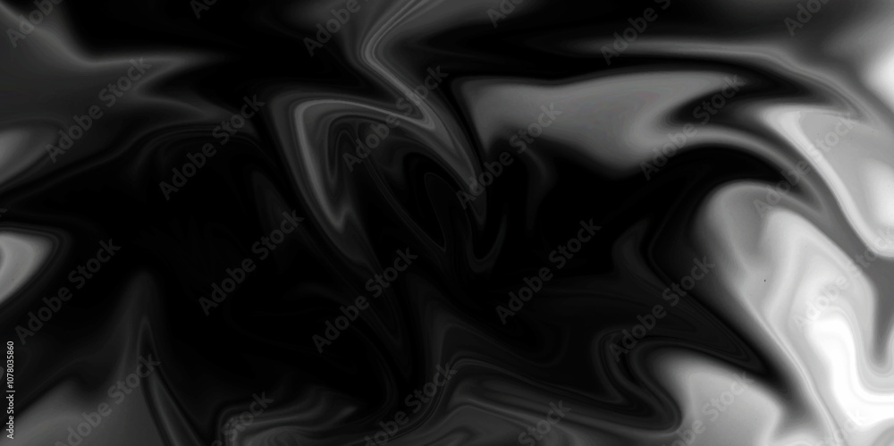 Obraz premium black stone ceramic smooth luxury liquid marble background. distressed matt tiles architecture acrylic texture.