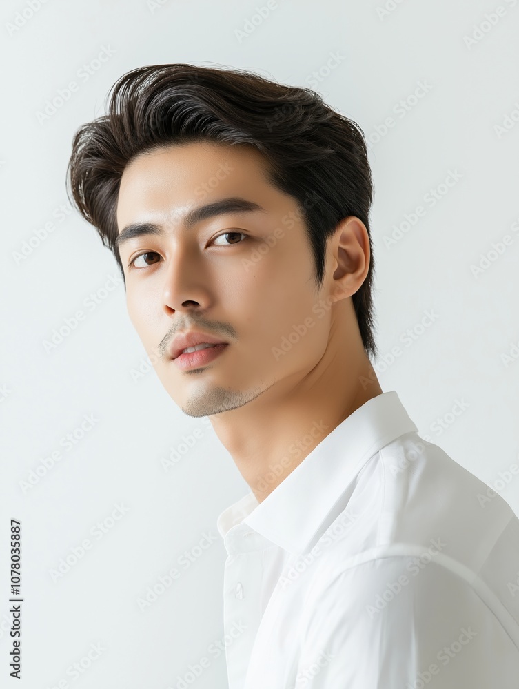 Capturing the elegance of modern male portraits in minimalist photography Capturing the elegance of modern male portraits in minimalist photography