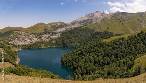 Blue Deer Lake. Maral gel. Ganja. Azerbaijan. photo