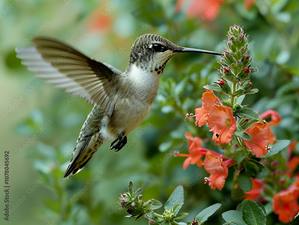 Fototapeta premium Hummingbird in Flight