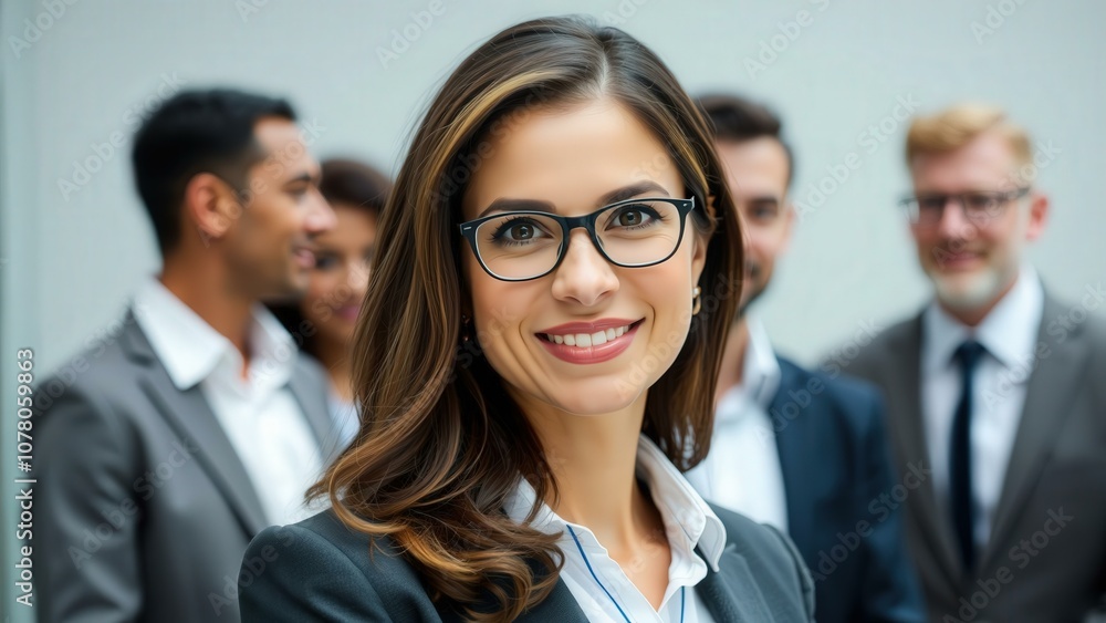 Professional Business Woman in Office Setting, Confident and Focused, Perfect for Corporate Marketing and Business Branding Professional Business Woman in Office Setting, Confident and Focused, Perfect for Corporate Marketing and Business Branding