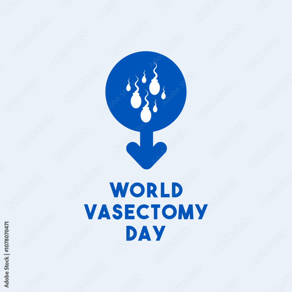 Vector Illustration of World Vasectomy Day. Flat design vector. Vector Illustration of World Vasectomy Day. Flat design vector.
