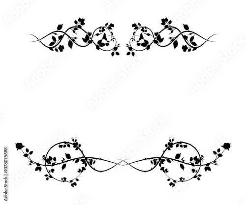 new pattern of roses arch frame for holiday. Stock