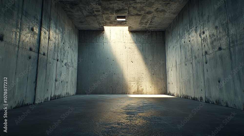 Empty Concrete Room. Professional Studio Room
Empty Concrete Room. Professional Studio Room