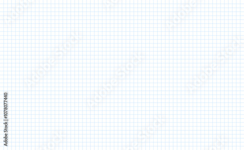 Blue grid paper background, notebook paper