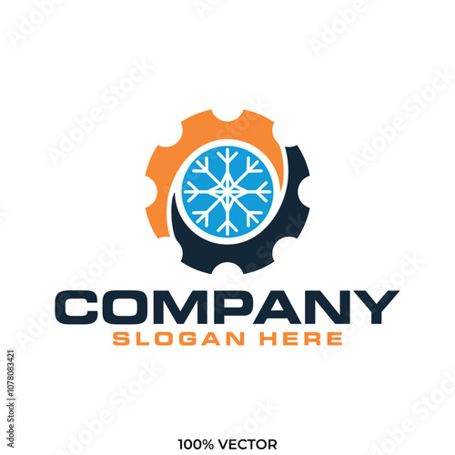 energy eco sun logo design icon vector template photo