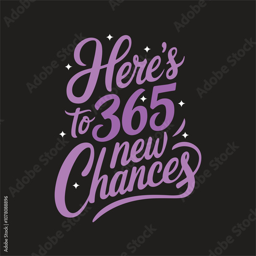 Happy new year Christmas calligraphy  t shirt design