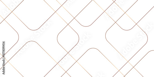 Modern minimal and clean white gold background with realistic line wave geometric circle shape, abstract white and gold colors with lines pattern texture computer geometric digital connection design .