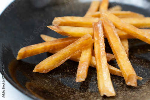 サツマイモでできた日本のお菓子、芋けんぴ