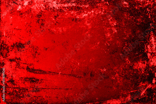 ホラーなグランジテクスチャ 赤背景