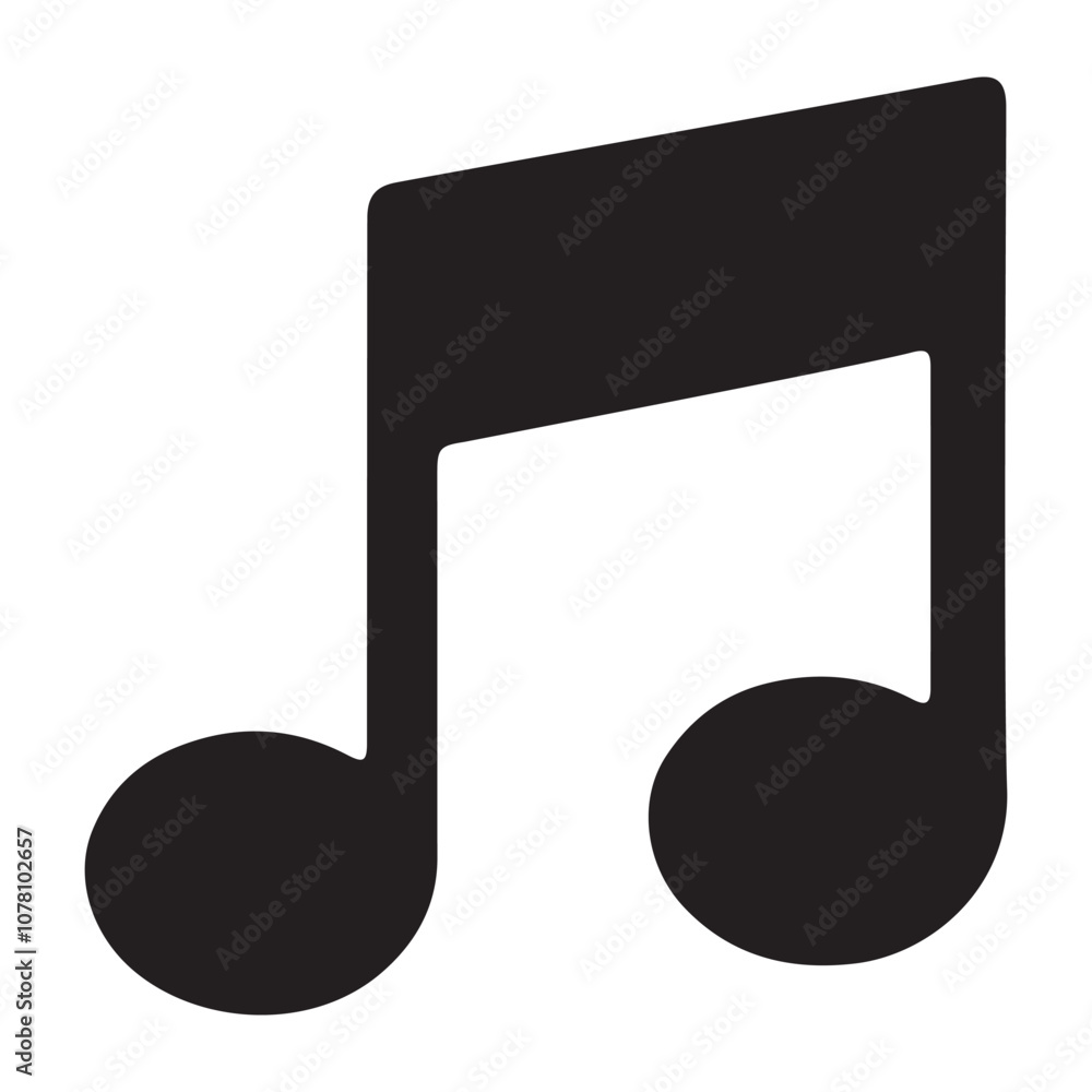 music icon vector illustration on a white background music icon vector illustration on a white background