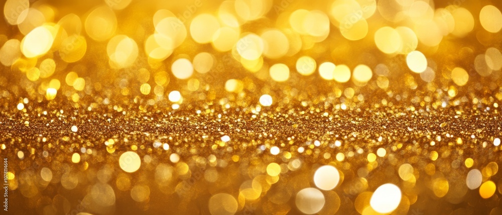 A gold background with many small gold circles A gold background with many small gold circles