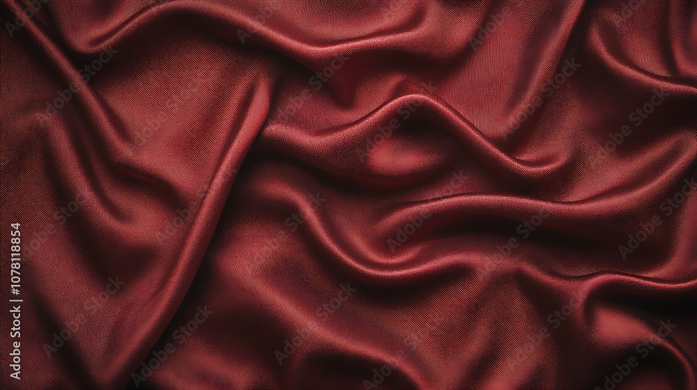 Texture of rich crimson red background with glossy satin effect Texture of rich crimson red background with glossy satin effect