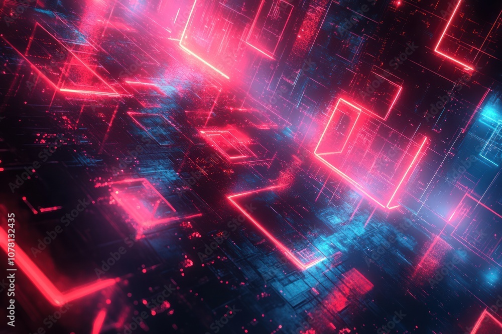Neon Lights Abstract Neon Lights Abstract