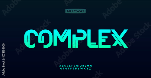 Techno cyberpunk alphabet, glitch matrix letters, bold digital font for futuristic geometric logo, robotic cyber typography, innovative branding, biohack and cyber security typeface. Vector typeset