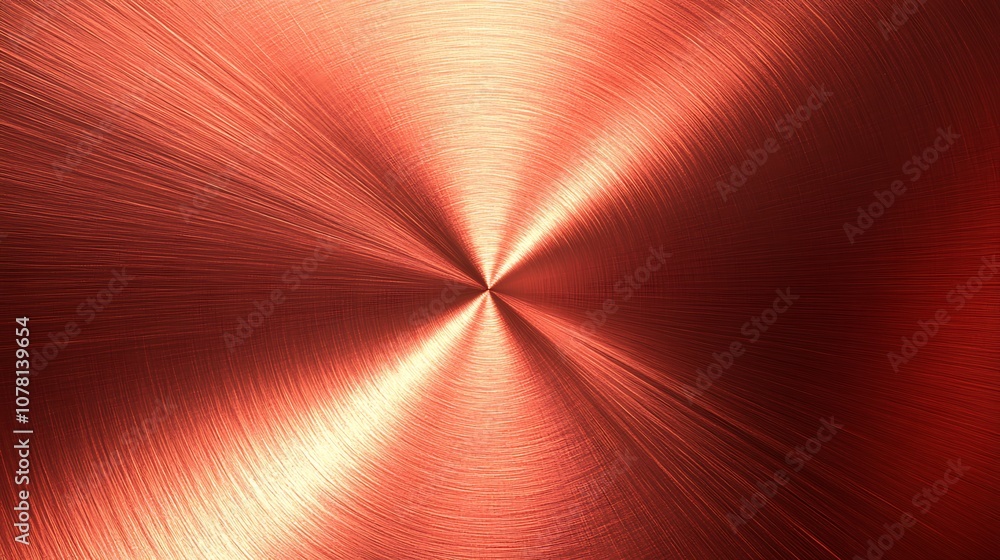 Solid copper red background with a warm, smooth finish Solid copper red background with a warm, smooth finish
