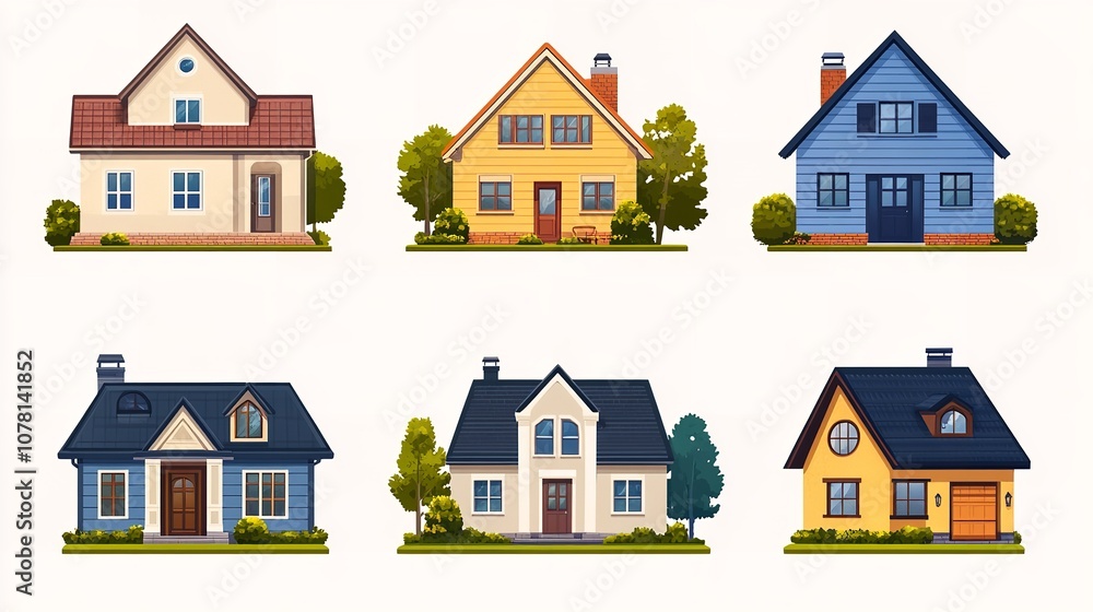 Village Game Asset Village Game Asset
