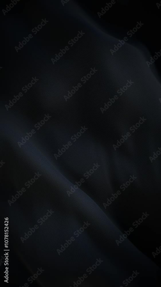Close in on a textured fabric looping background with a 3D wave motion. Close in on a textured fabric looping background with a 3D wave motion.