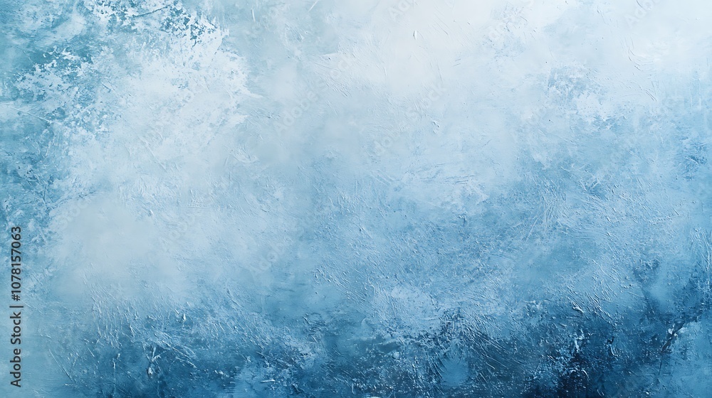 Fototapeta premium Pale blue gradient with light texture for gentle backgrounds