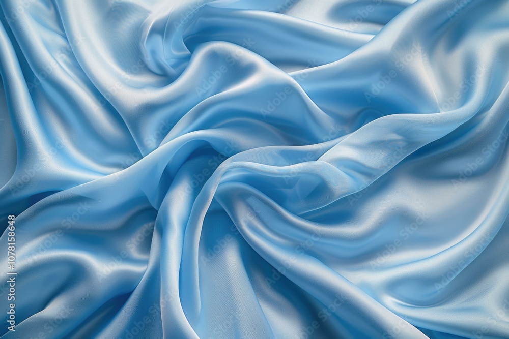 Pale blue silk seamless background texture with soft grainy feel. Pale blue silk seamless background texture with soft grainy feel.
