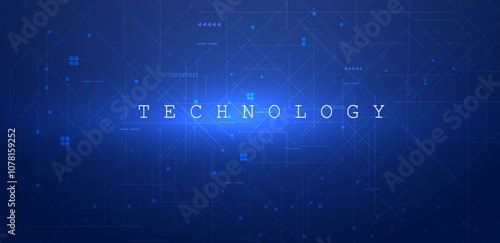 Background blue abstract with texture. Gradient dark light futuristic technology