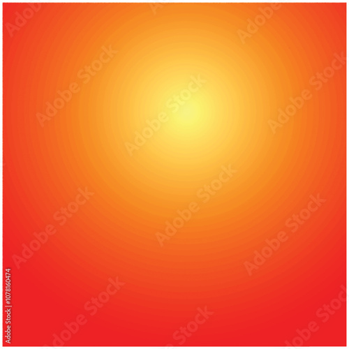 abstract orange background with a bright glow