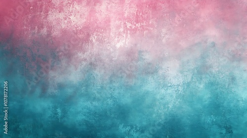 Soft teal and pink gradient texture for fresh and playful backgrounds