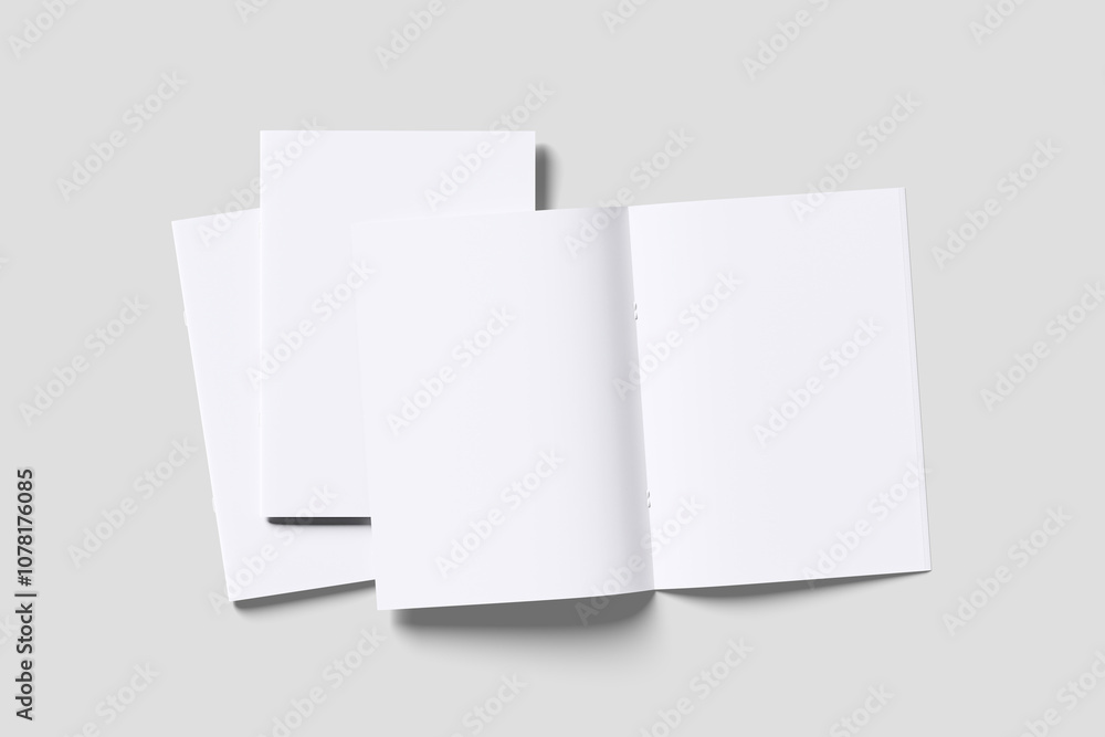 Blank A4 Brochure / Catalog Open and Cover
Blank A4 Brochure / Catalog Open and Cover