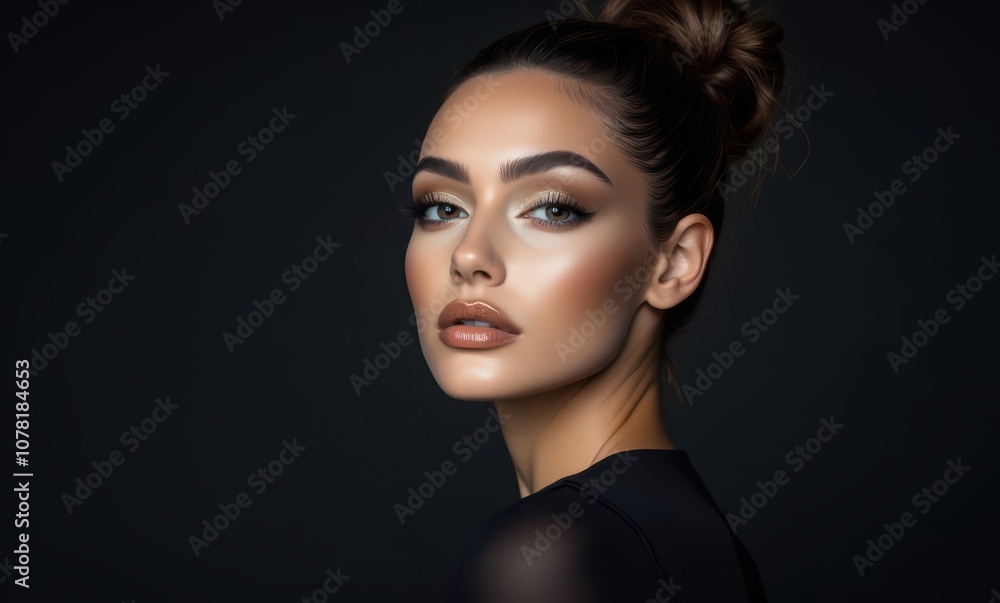 Elegant portrait of a young woman Elegant portrait of a young woman