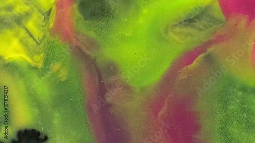 Abstract geometric colorful pencils 