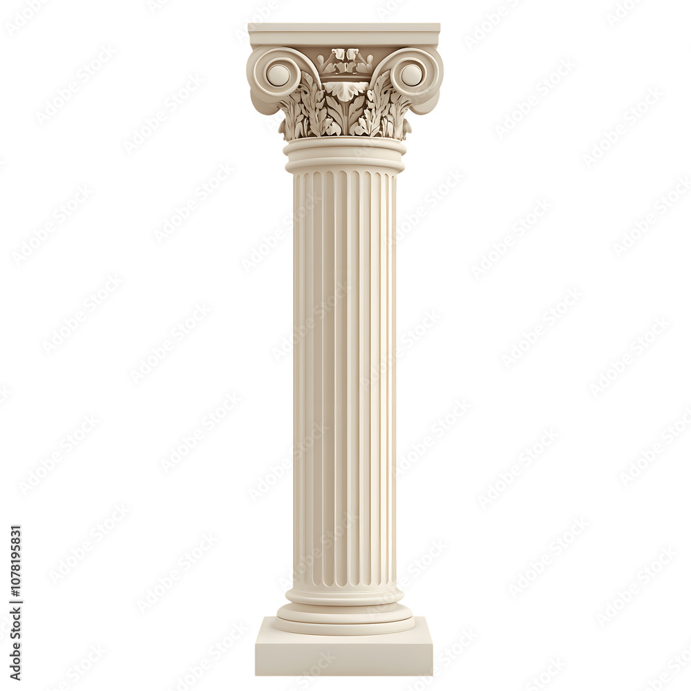 Obraz premium Classic white column