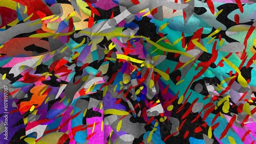 Abstract colorful paint background 