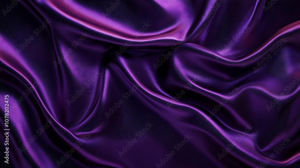 Obraz premium Rich deep purple background with a velvet-like texture