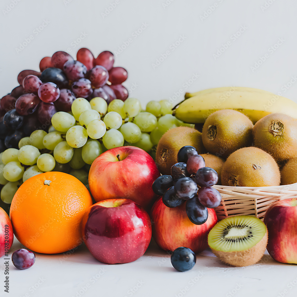 fruits on a plate fruits on a plate