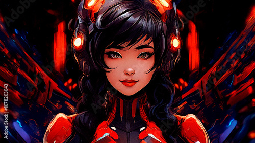 Techno Rider Girl