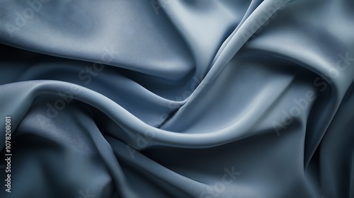 Solid grayish blue background with a soft matte look