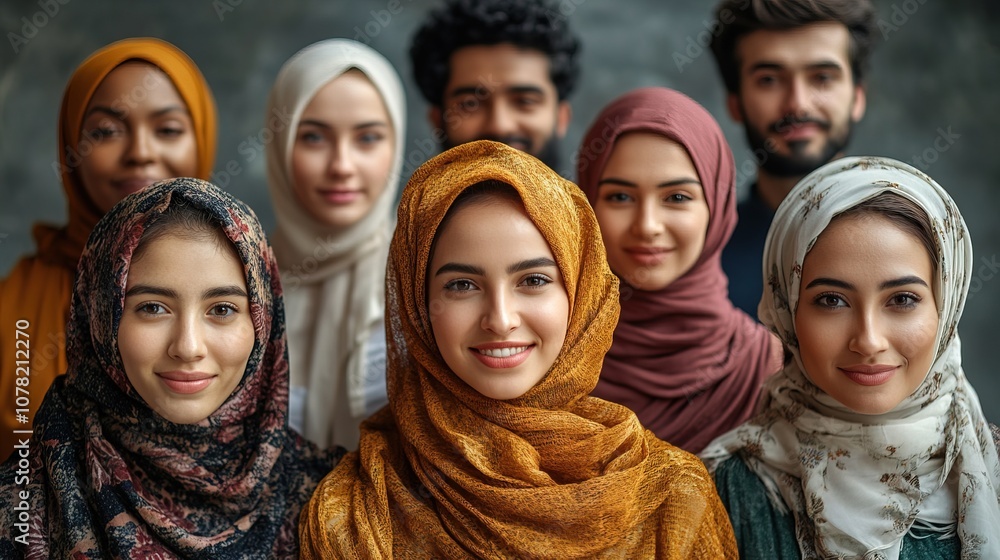A diverse group of people from different ethnicities and ages A diverse group of people from different ethnicities and ages