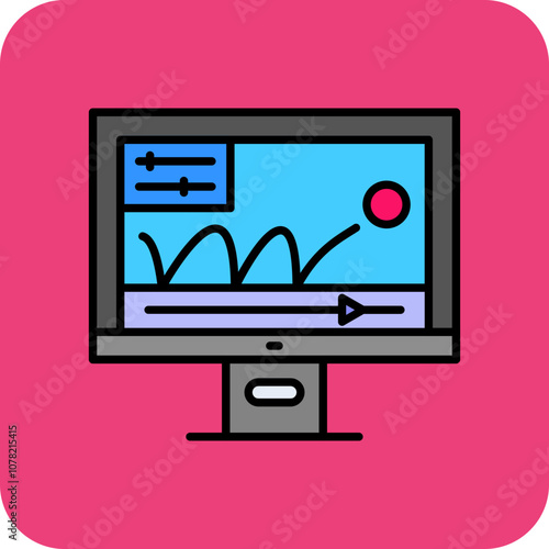 Motion Graphics Icon