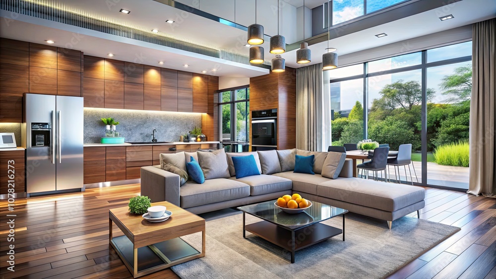 Smart Home Automation: Advanced Design with Modern Amenities and Cutting-Edge Technology for Contemporary Living Spaces Smart Home Automation: Advanced Design with Modern Amenities and Cutting-Edge Technology for Contemporary Living Spaces