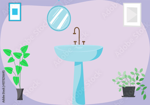 Slika na platnu Sink Stylish and Beautiful