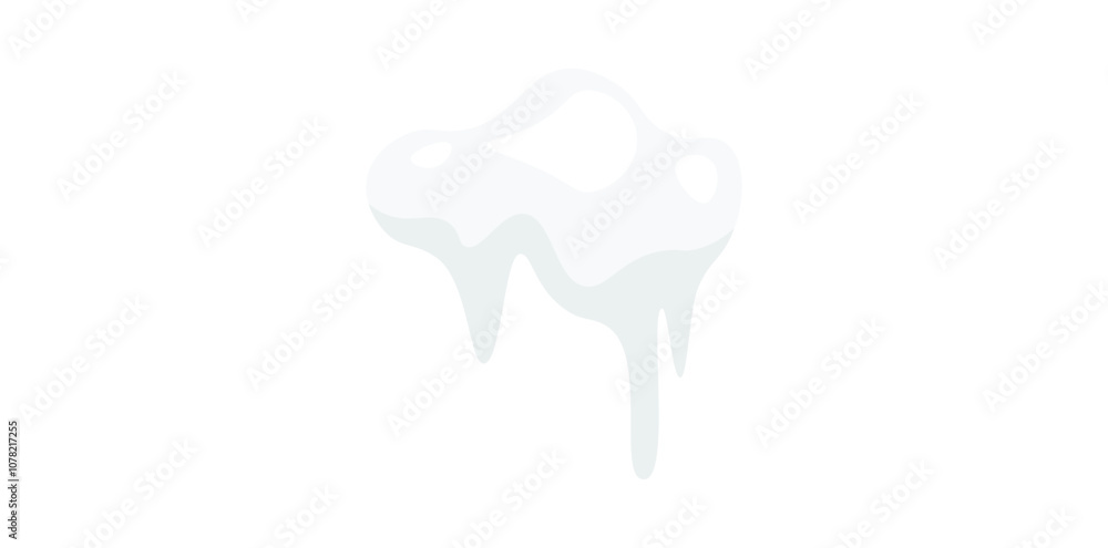 Snow Cap Vector Illustration - 06 Snow Cap Vector Illustration - 06