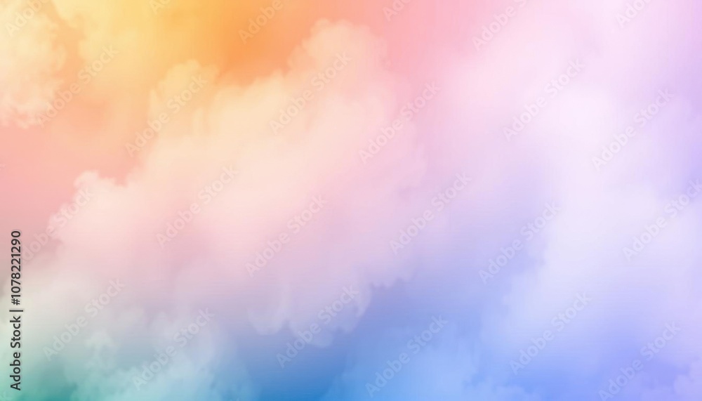 a close up of a colorful cloud filled sky with a rainbow a close up of a colorful cloud filled sky with a rainbow